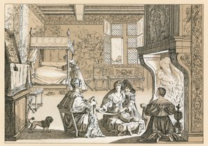 Costume européen du XVIIe siècle - French School