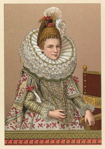 Costume européen du XVIe siècle - French School