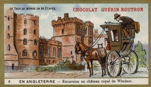 Excursion au château royal de Windsor, Angleterre - French School