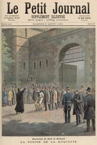 Exécution de Dore et Berland : Départ de La Roquette, de 