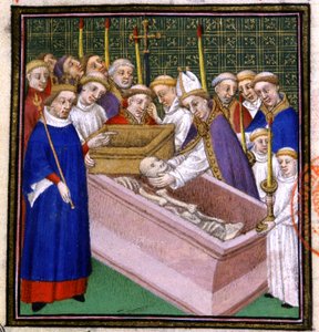 Exhumation et canonisation de Saint Louis - French School