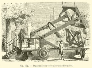 Expérience du verre ardent de Bernières