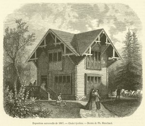 Exposition universelle de 1867, Chalet tyrolien - French School