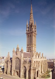 Vue extérieure de la Chapelle du Kreisker, XIVe-XVe siècle