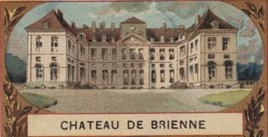 Vue extérieure du château de Brienne-le-Château dans l