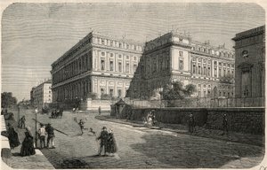 Vue extérieure du bâtiment du quai d