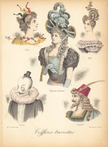 Coiffures extraordinaires - French School