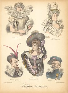 Coiffures extraordinaires - French School