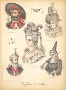 Coiffures extraordinaires - French School