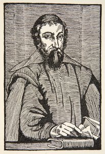 Fabri de Peiresc, copie par Boris Mestchersky, illustration de Histoire de la Nation Française, Sciences, Volumes I & II, par Gabriel Hanotaux, 1924 - French School