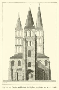 Façade occidentale de l