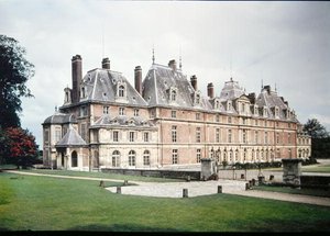 Façade du château d