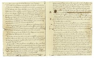Fac-similé du testament de Louis XVI de France