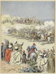 Fantasia, démonstration traditionnelle berbère d