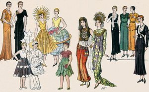 Mode féminine et enfantine française - French School