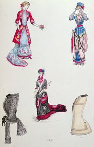 Mode en 1880 - French School