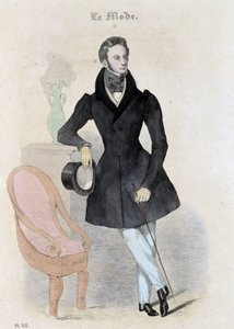 Mode masculine - dans « Journal des tailleurs » - French School