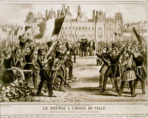 Révolution de février 1848 - French School