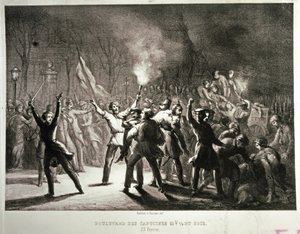 Révolution de février 1848 - French School