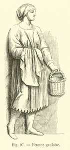 Femme gauloise - French School