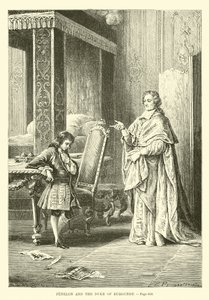 Fénelon et le duc de Bourgogne - French School