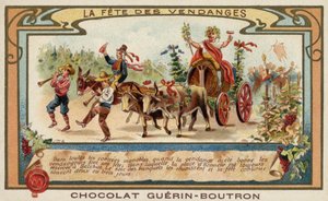 Fête des vendanges (chromolithographie)