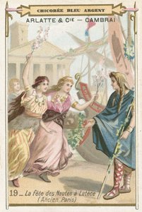 Fête des bateliers de Lutèce, Gaule - French School