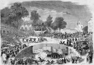 Festivités de la Tarasque dans les rues de Tarascon (Bouches-du-Rhône) - French School
