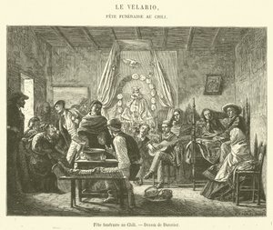 Fête funéraire au Chili