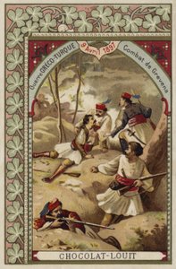 Combats à Grevena, guerre gréco-turque, 9 avril 1897 - French School