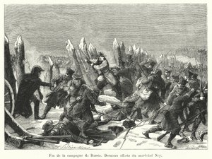 Fin de la campagne de Russie, Derniers efforts du maréchal Ney - French School