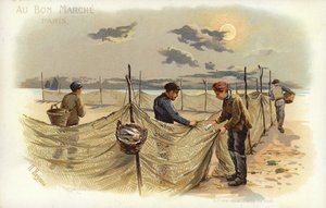 Pêcheurs et filets