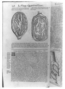 Foetus, illustration de Oeuvres par Ambroise Paré (1509-90) publié à Lyon, 1641 - French School