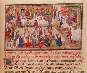 Comment le Noble Roi Alexandre a été empoisonné, illustration d