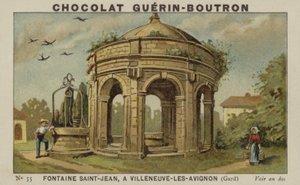 Fontaine Saint-Jean, à Villeneuve-lès-Avignon, Gard - French School