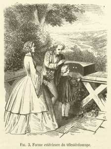 Forme extérieure du télestéréoscope - French School