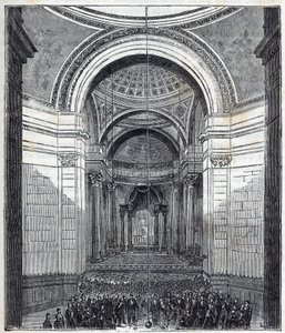 Pendule de Foucault - Pendule de Foucault au Panthéon, Paris - French School