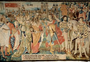 Fondation de la ville de Reims : Remus marie sa fille au roi Francus, fils d