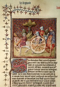 Lancelot, le Chevalier de la Charrette, 1344 - French School