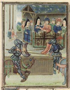 Fr.16830 f.16v Chronique de Jacques de Lalain - French School