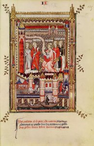 Saint Saintin et Saint Antonin, incités à écrire l