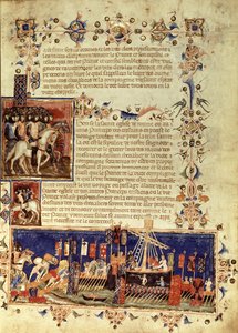 Départ pour les croisades, 1352 - French School