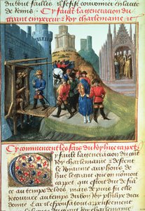Hugues Capet, duc de France et évêque Asselin
