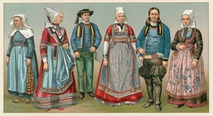 Costume de France - French School
