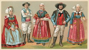 Costume de France - French School
