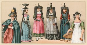 Costume français du XIXe siècle - French School