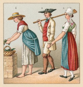 Costume de la France du XIXe siècle - French School