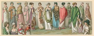 Costume français XVIIIe-XIXe siècle - French School