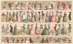 Costume du XVIIIe siècle en France - French School