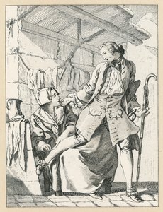 Costume français XVIIIe siècle - French School